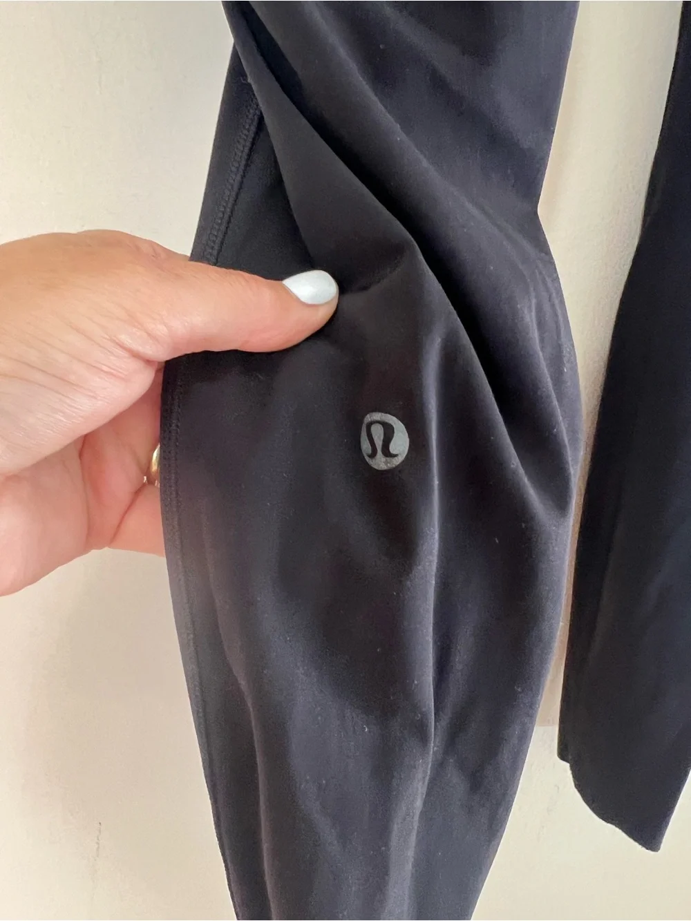 lululemon athletica Black High-Rise Athletic Shorts with Side Pocket